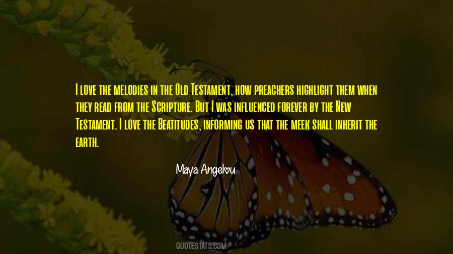 The Meek Shall Inherit The Earth Quotes #1595954