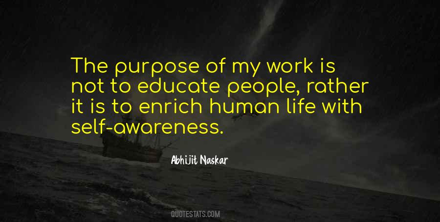 Quotes About Purpose Of Work #258785