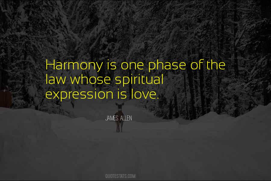 Harmony Love Quotes #1221488
