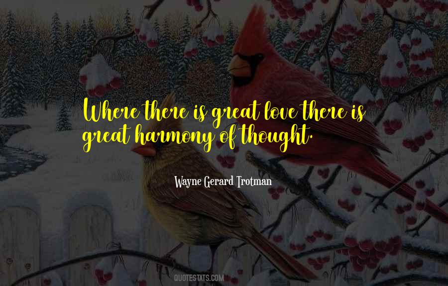 Harmony Love Quotes #673168