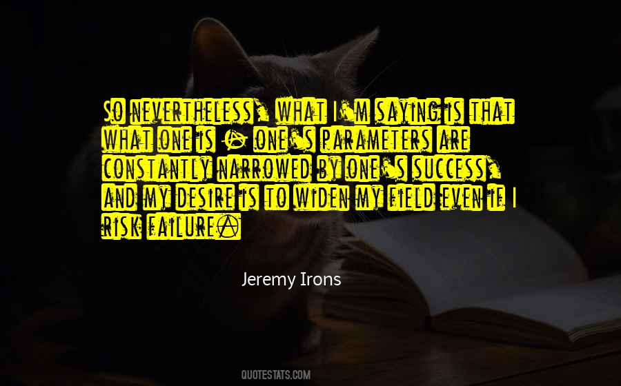 Success Risk Quotes #1594139