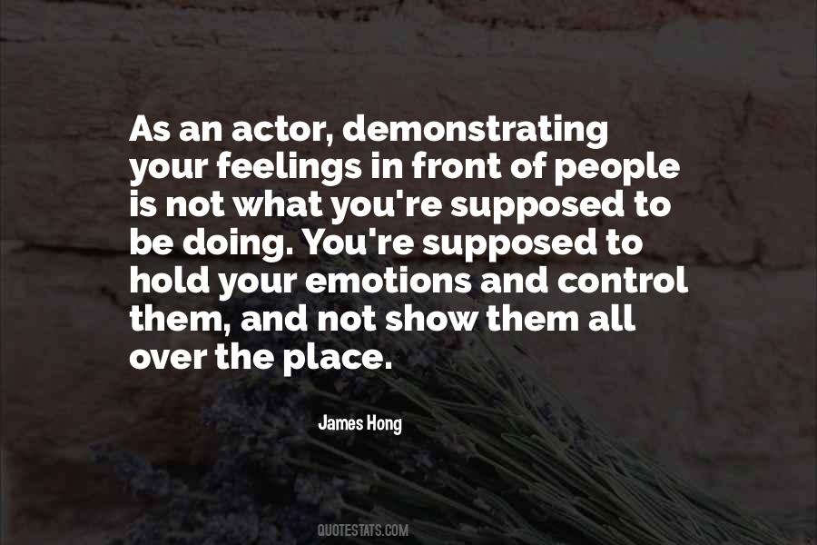 Show Emotions Quotes #708688