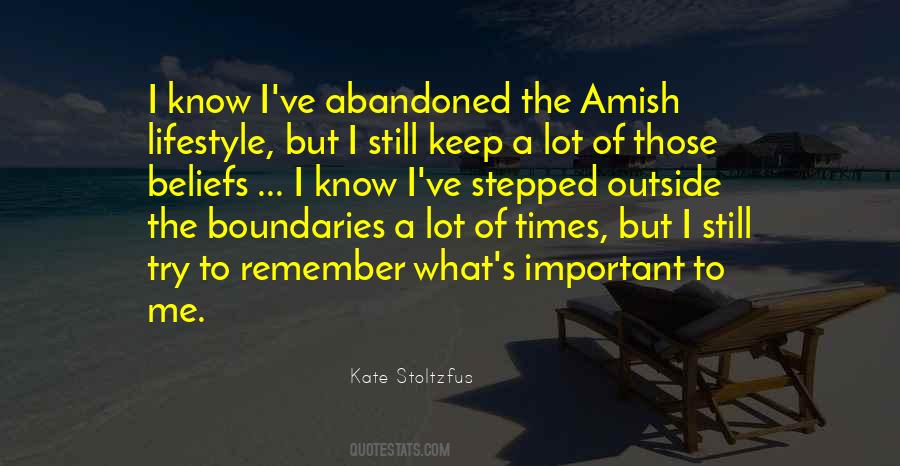 Boundaries Are Important Quotes #1427078