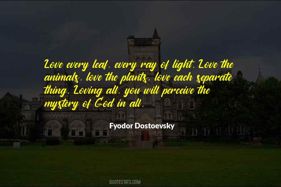 Dostoevsky Love Quotes #534821