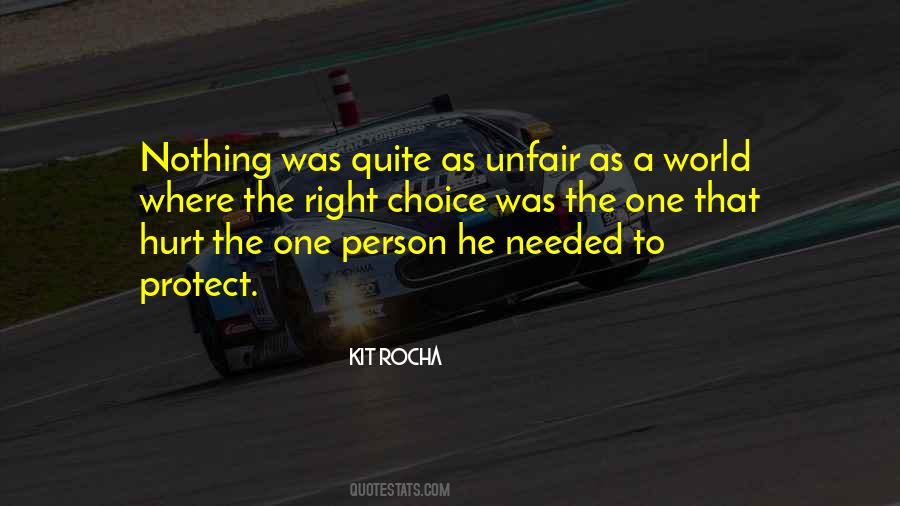 World Is So Unfair Quotes #1044677