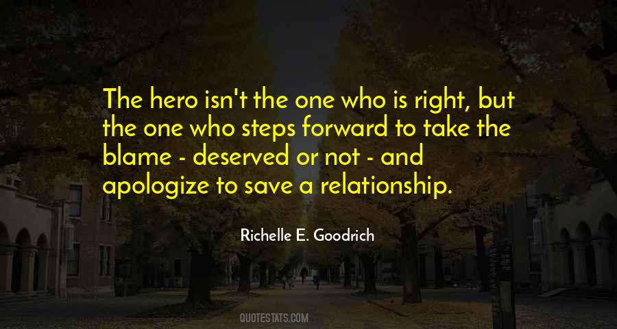 Who To Blame Quotes #1196832