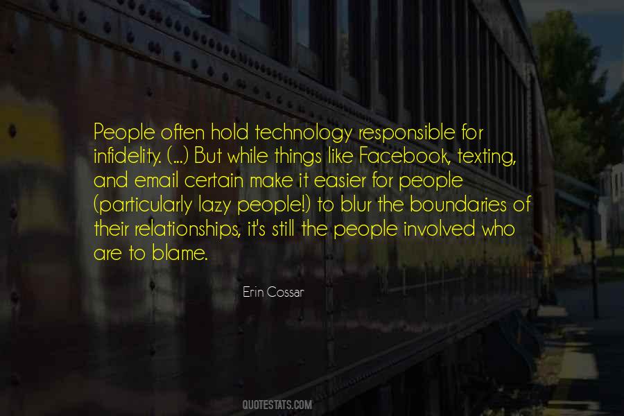 Who To Blame Quotes #335630