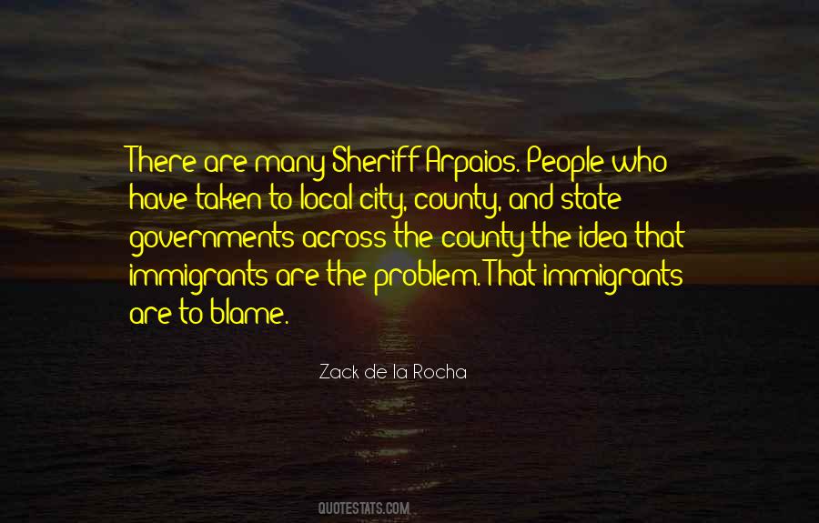 Who To Blame Quotes #63112