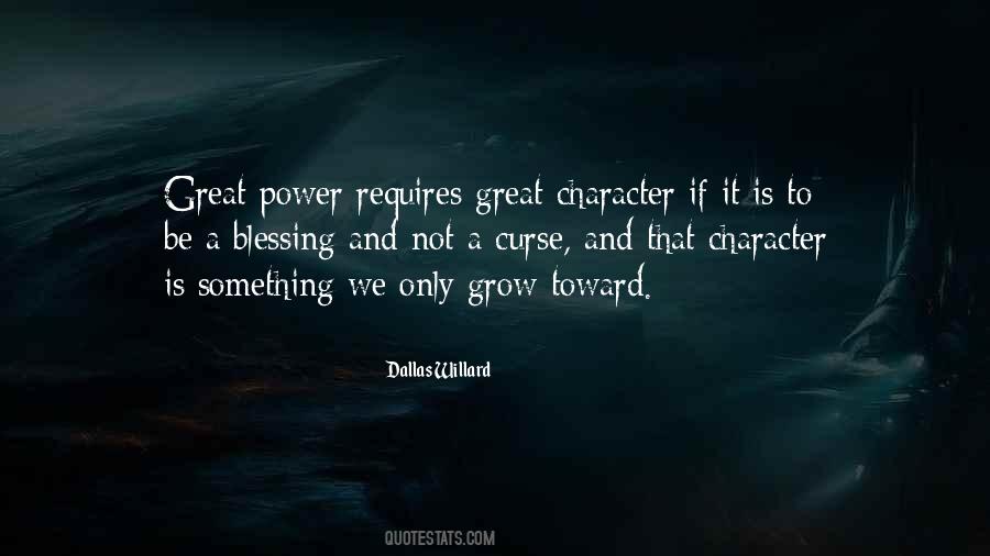 Character Is Power Quotes #839485