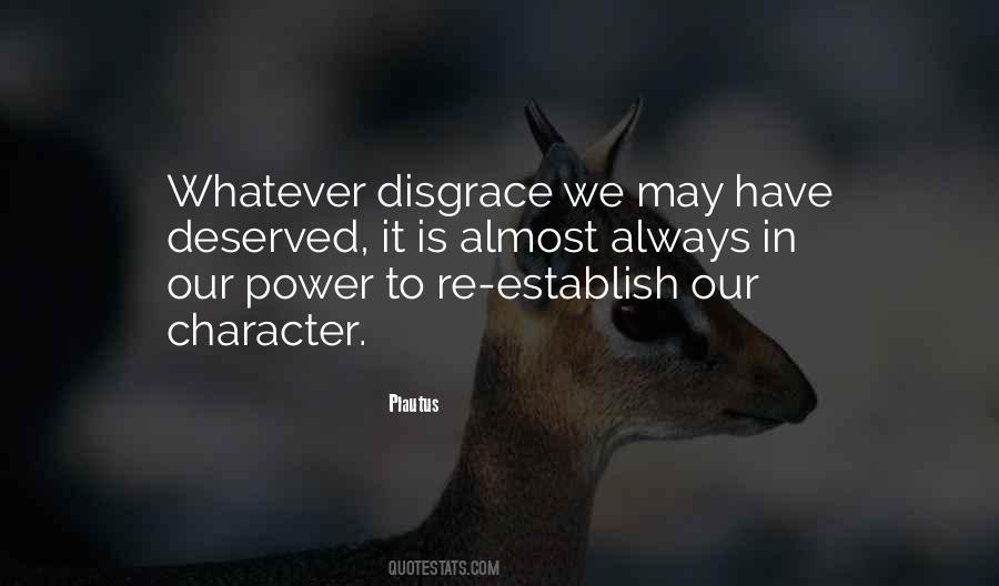 Character Is Power Quotes #952111