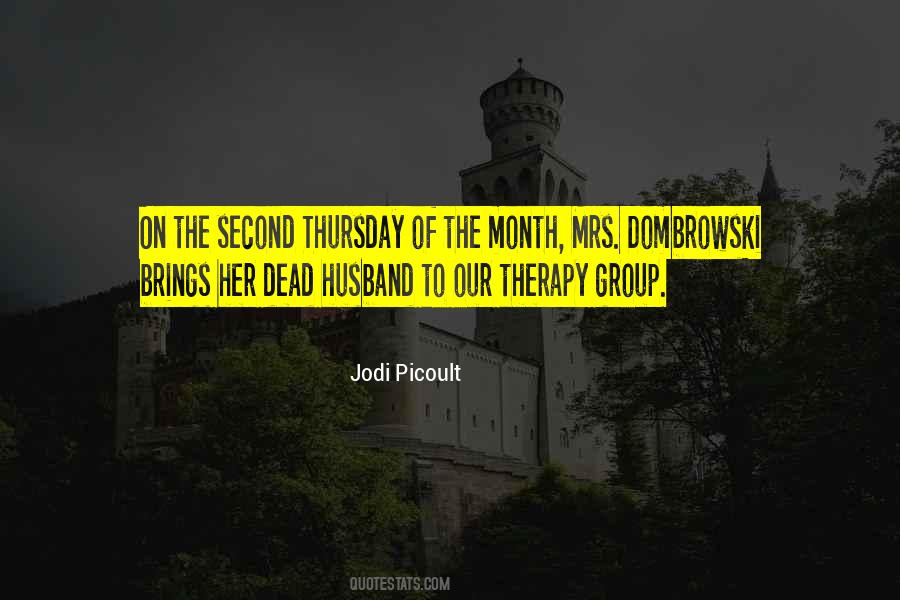 Second Husband Quotes #1268200