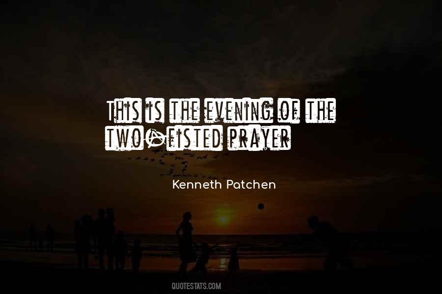 Prayer Evening Quotes #1817003
