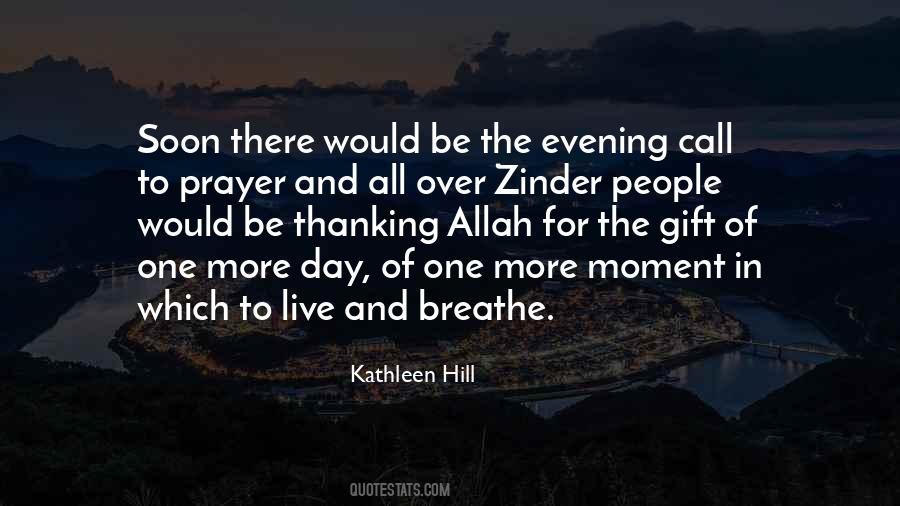 Prayer Evening Quotes #529369