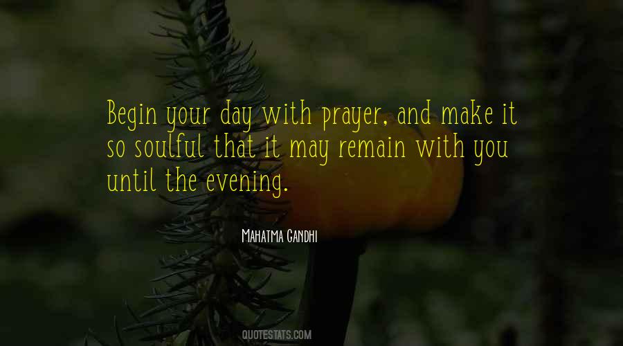 Prayer Evening Quotes #917182