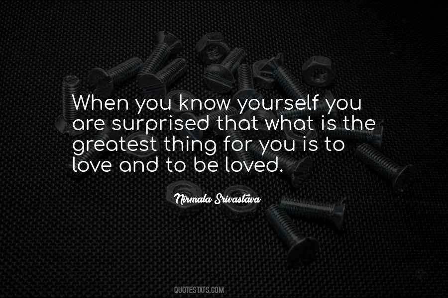 When You Are Yourself Quotes #780557