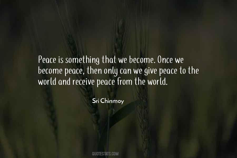 Give Peace Quotes #539541