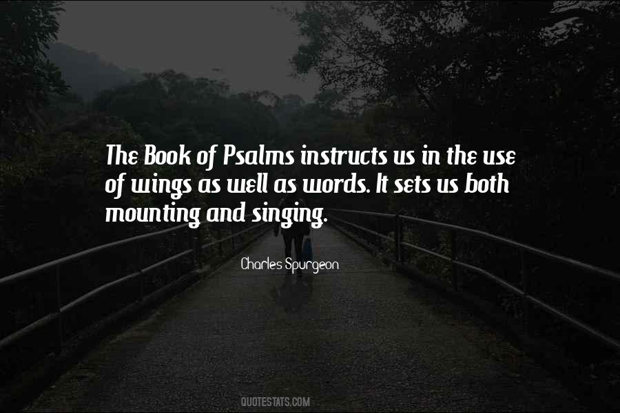 Quotes About The Psalms #145145