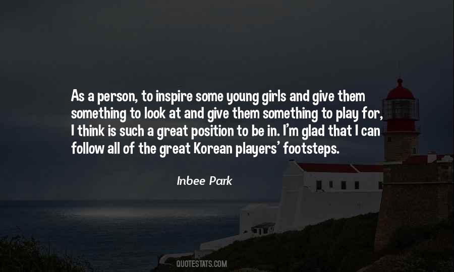 Follow The Footsteps Quotes #1026423