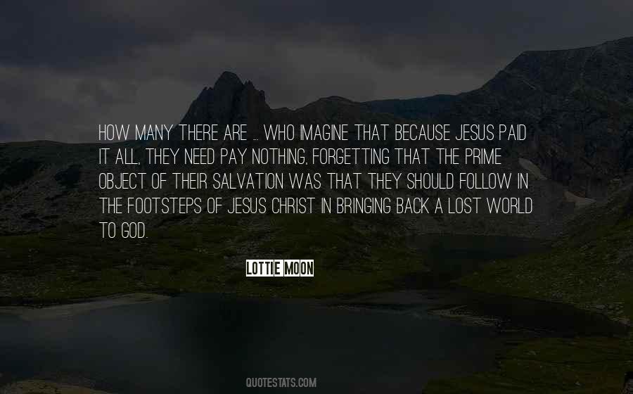 Follow The Footsteps Quotes #1471345