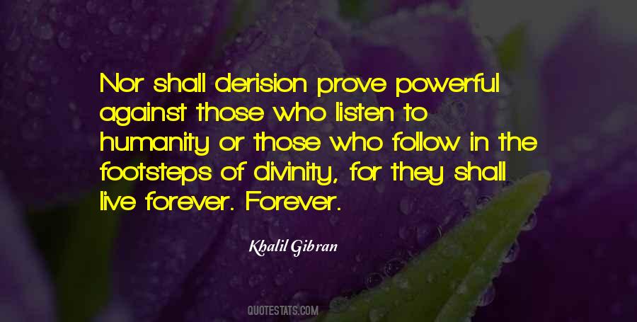 Follow The Footsteps Quotes #673426