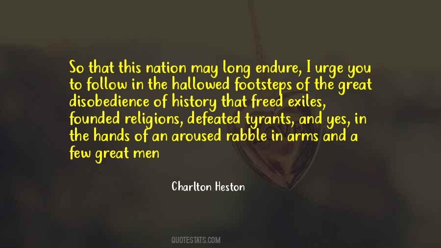 Follow The Footsteps Quotes #785076