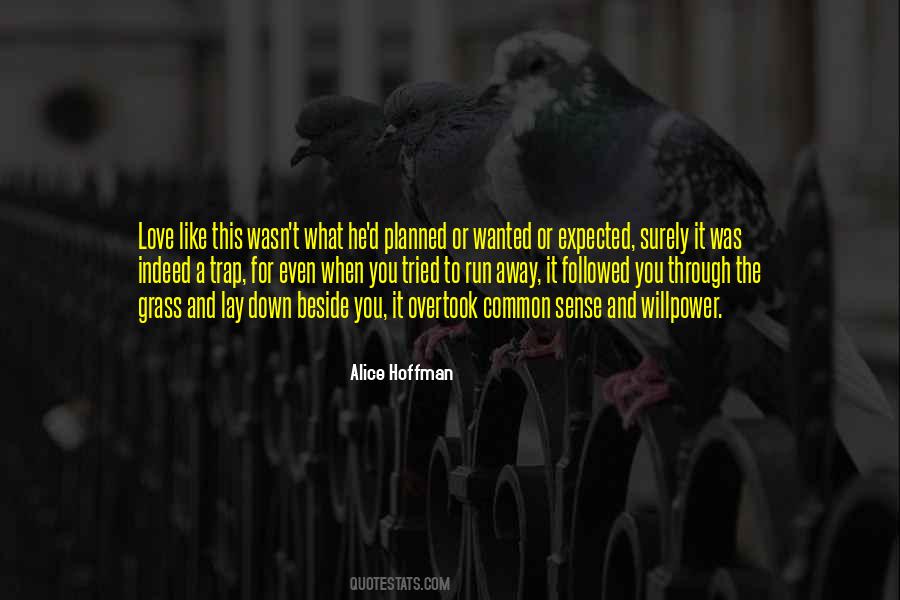 When You Want To Run Away Quotes #290714