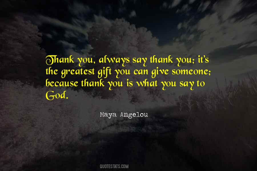 Thank You Giving Quotes #1360366