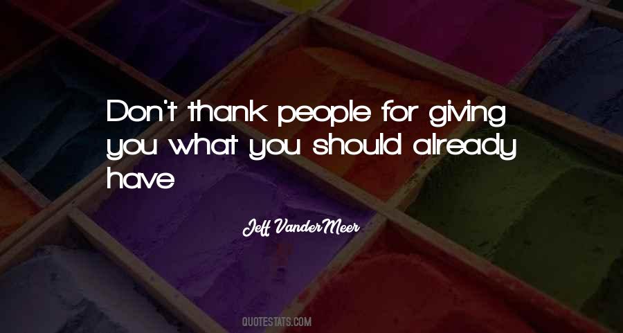 Thank You Giving Quotes #1776875