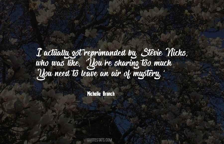 Sharing Too Much Quotes #1716896