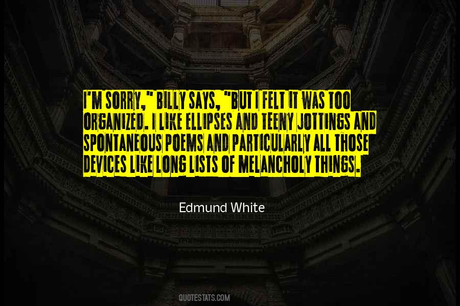 Sorry Long Quotes #1840965