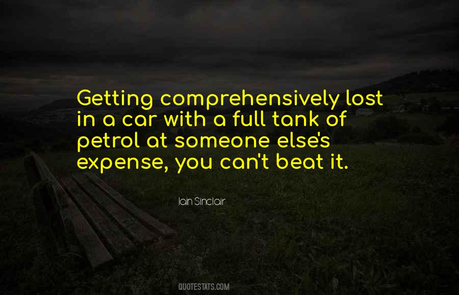 Quotes About A Full Tank #1123095
