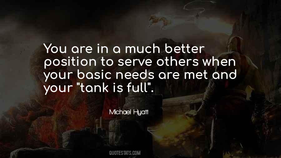 Quotes About A Full Tank #1312386