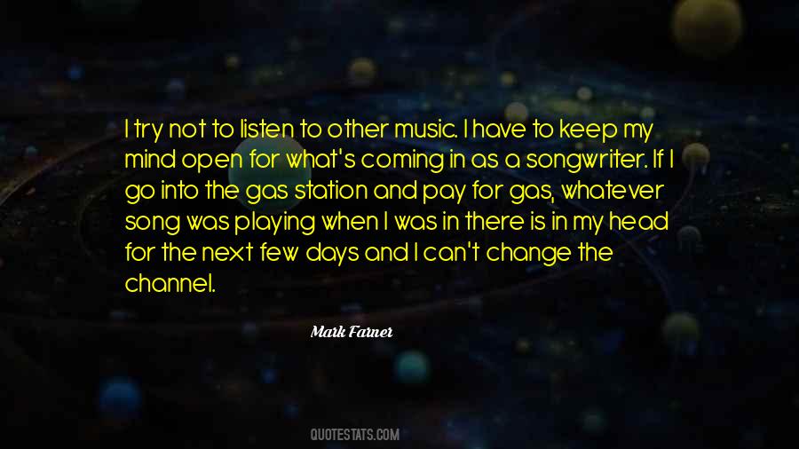 Music In My Head Quotes #576360
