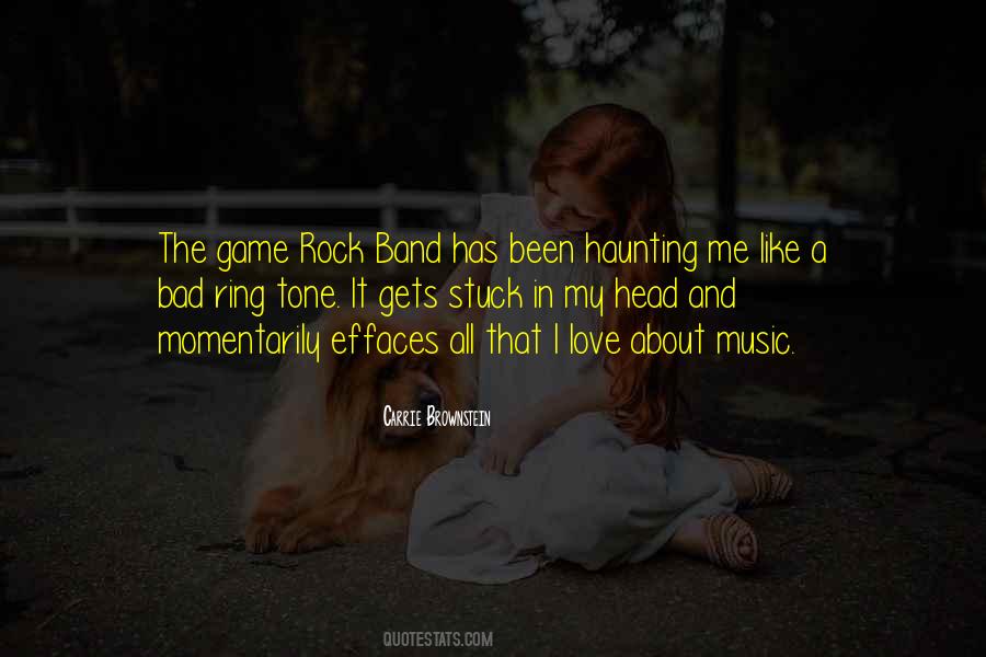 Music In My Head Quotes #65652
