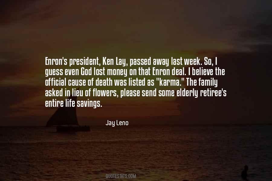 In Lieu Of Quotes #704156