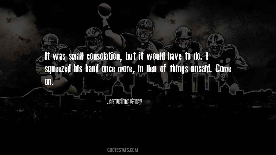 In Lieu Of Quotes #870210