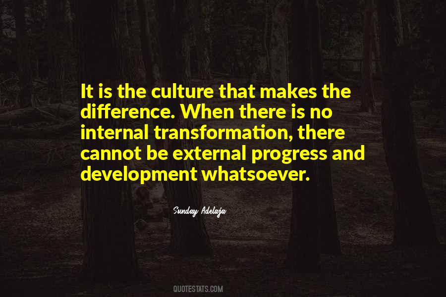 Culture Transformation Quotes #552830