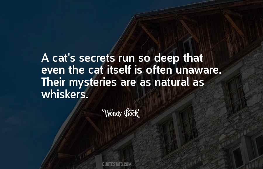 Deep Secrets Quotes #1008837