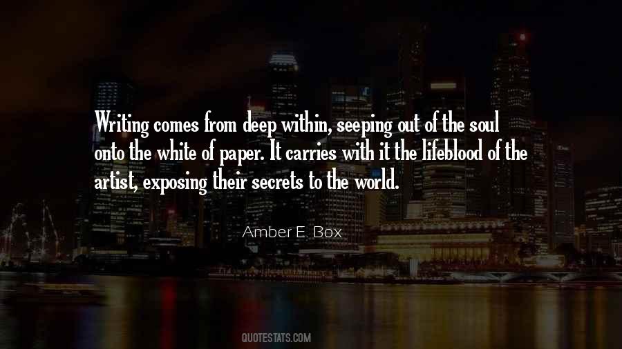 Deep Secrets Quotes #204175