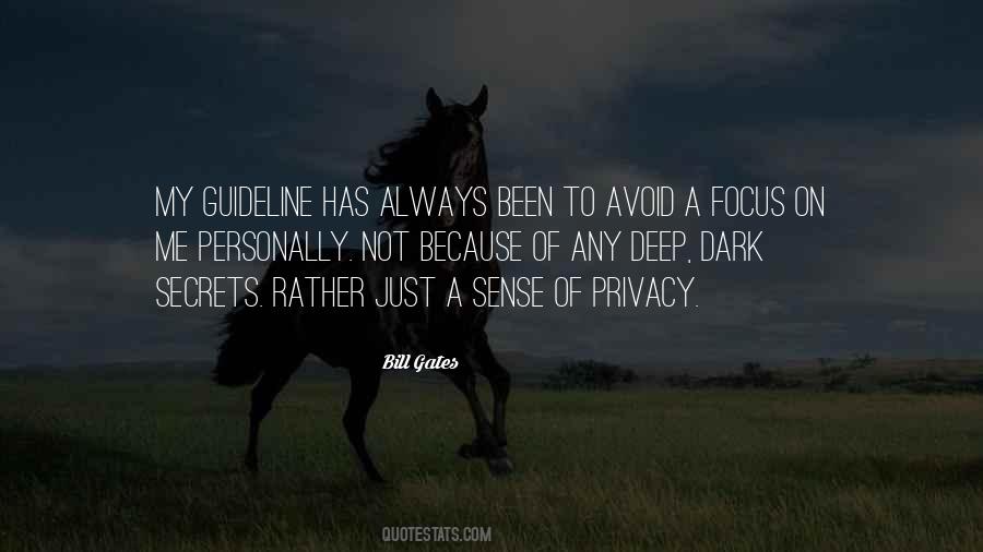 Deep Secrets Quotes #816529