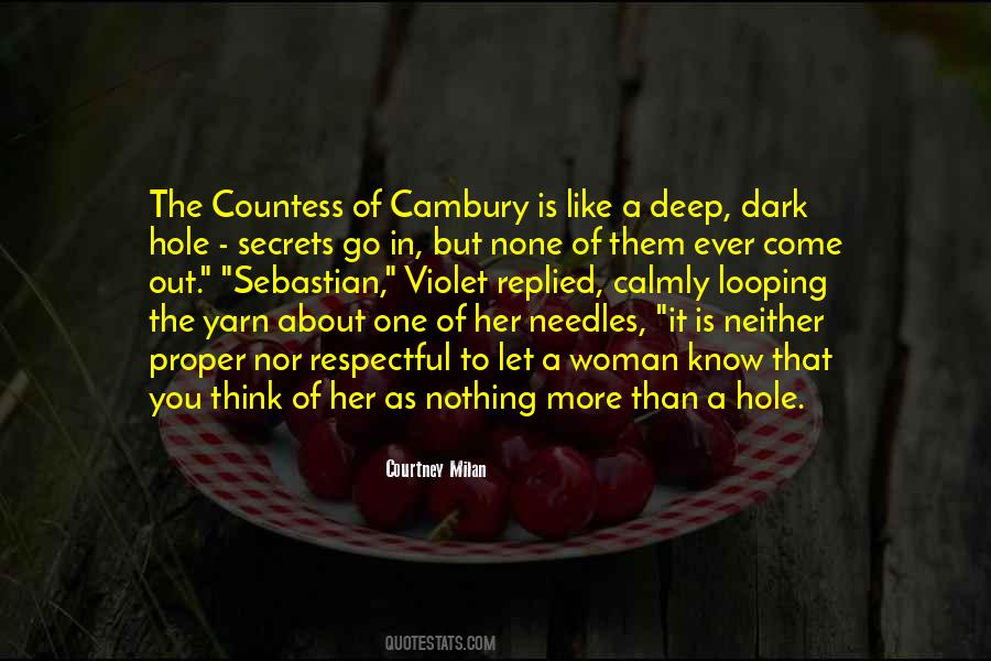 Deep Secrets Quotes #923560