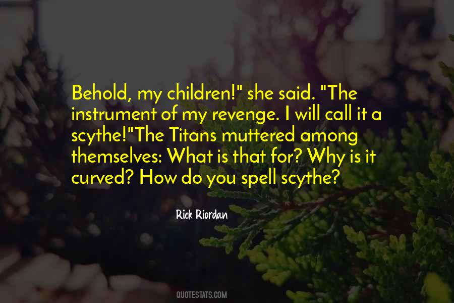 Revenge For You Quotes #796015