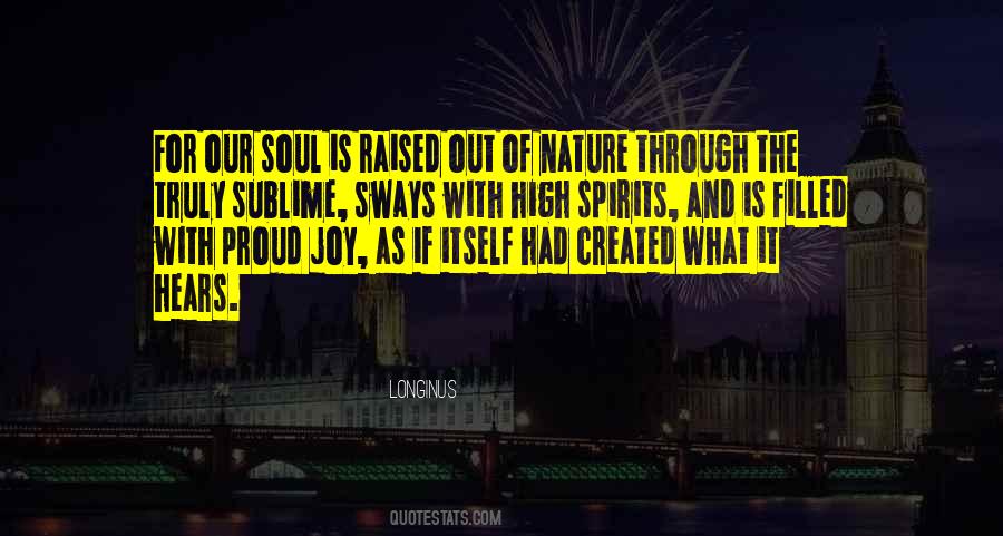 Nature For The Soul Quotes #1097627