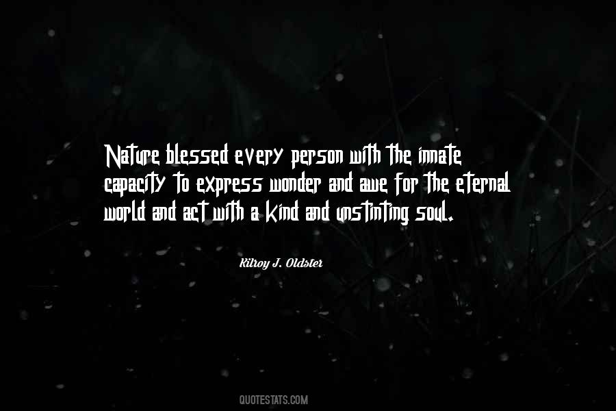 Nature For The Soul Quotes #1344014