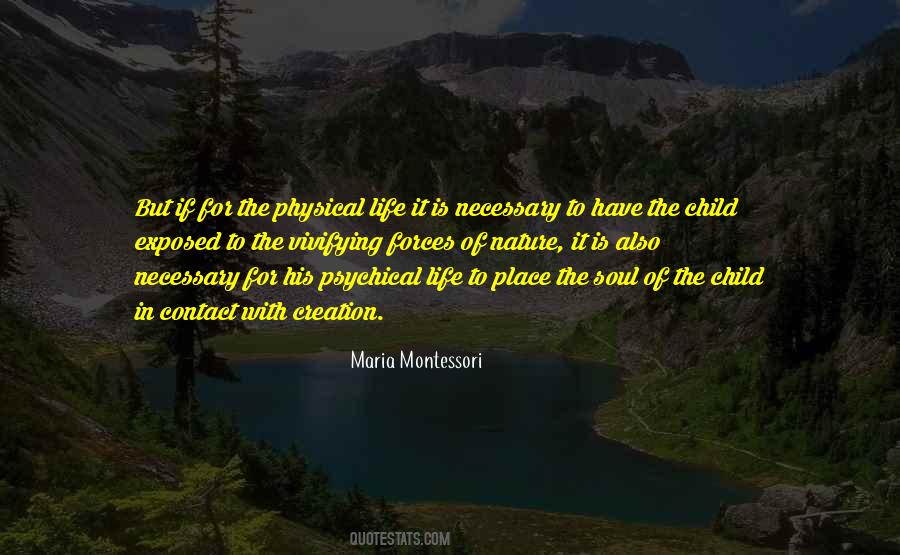 Nature For The Soul Quotes #1657167