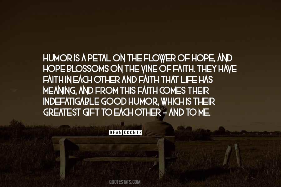 Flower Hope Quotes #127173