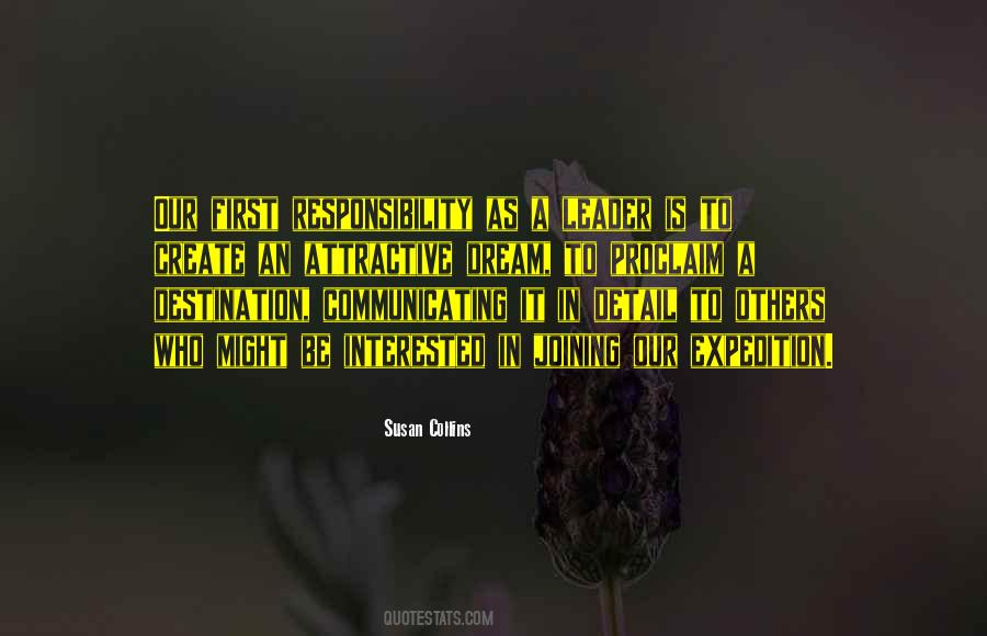 Leadership Responsibility Quotes #1602581