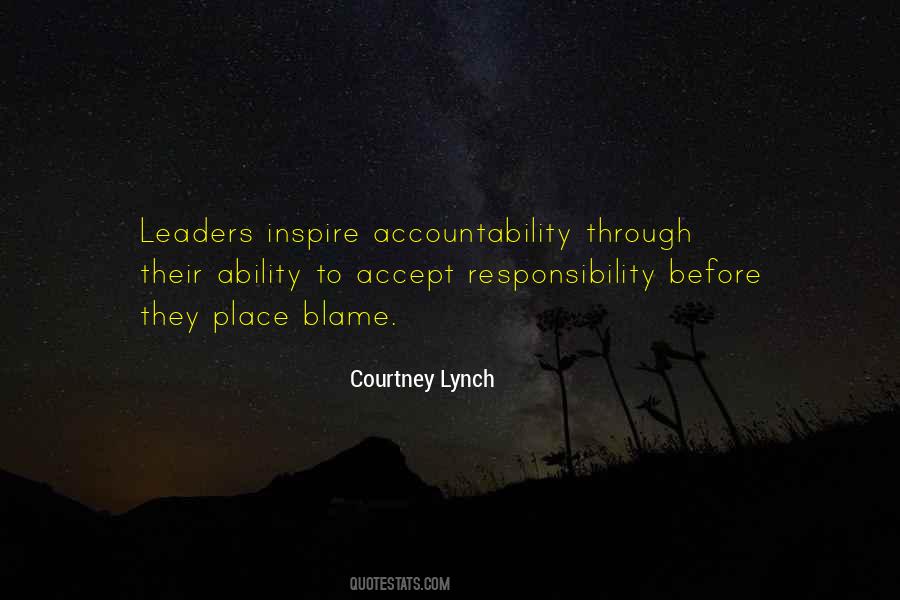 Leadership Responsibility Quotes #81861