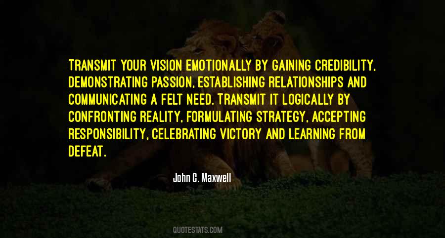 Leadership Responsibility Quotes #98163