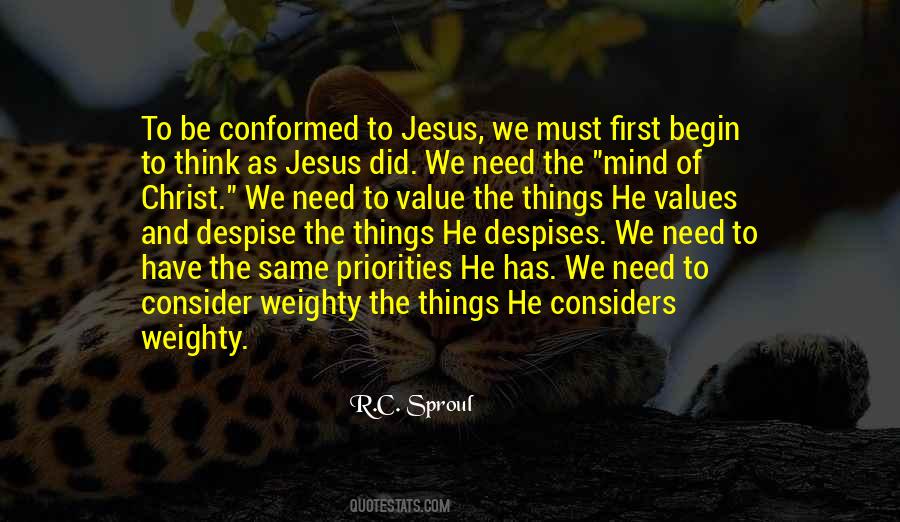 Quotes About The Mind Of Christ #1026637